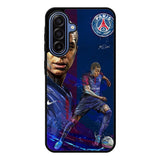 painting of Kylian Mbappé X7053 Samsung Galaxy A17 Case