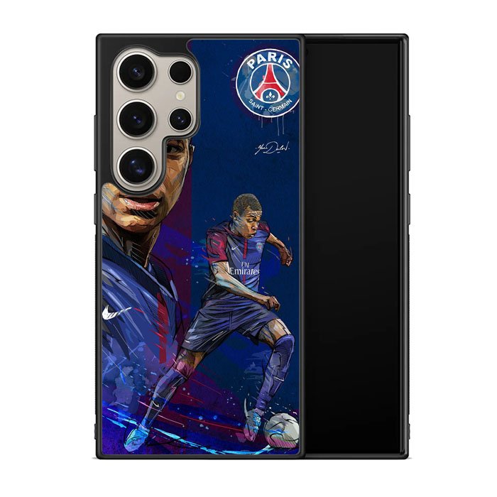 painting of Kylian Mbappé X7053 Samsung Galaxy S24 Ultra 5G Case