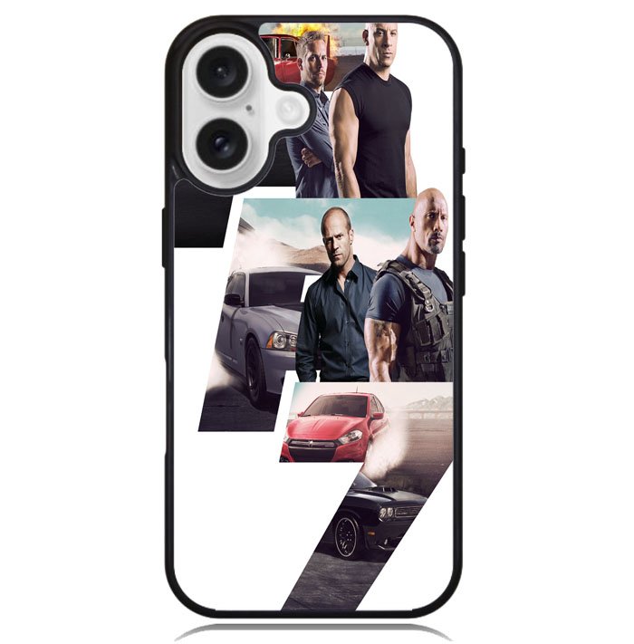Fast And Furious 7 Movie X0313 iPhone 16 Case