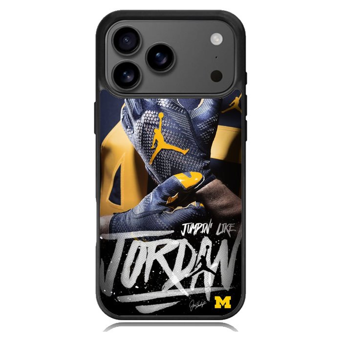 Michigan and Jordan iPhone 18 Pro Case BC0758