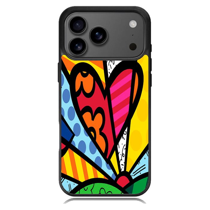 romero britto pop iPhone 18 Pro Max Case BC0851