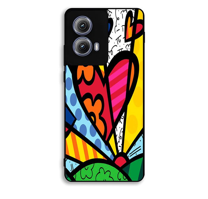 Romero Britto Pop Motorola Moto Edge 2024 Case FE2386