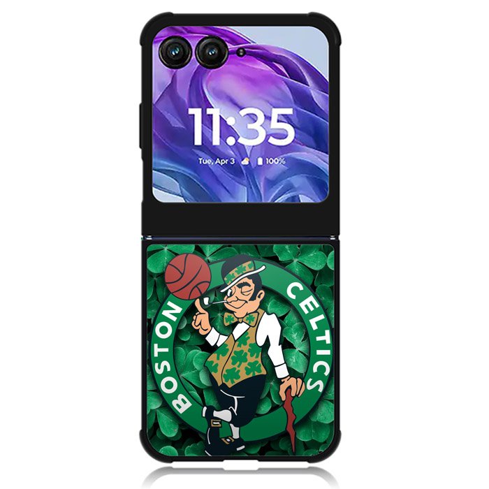boston celtics 2nd Motorola Moto Razr 2024 , Moto Razr 50 Case