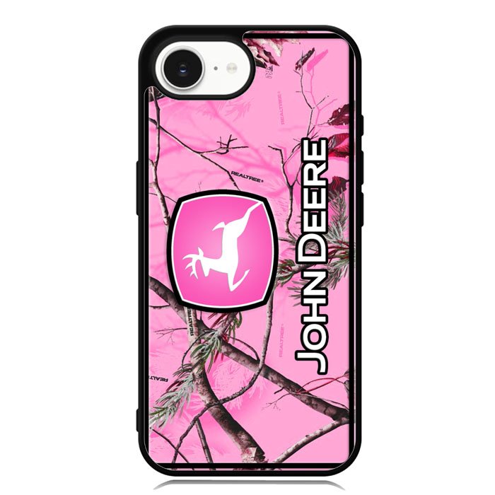 John Deere Pink Camo iPhone 16e Case FE0844