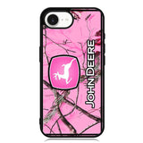 John Deere Pink Camo iPhone 16e Case FE0844