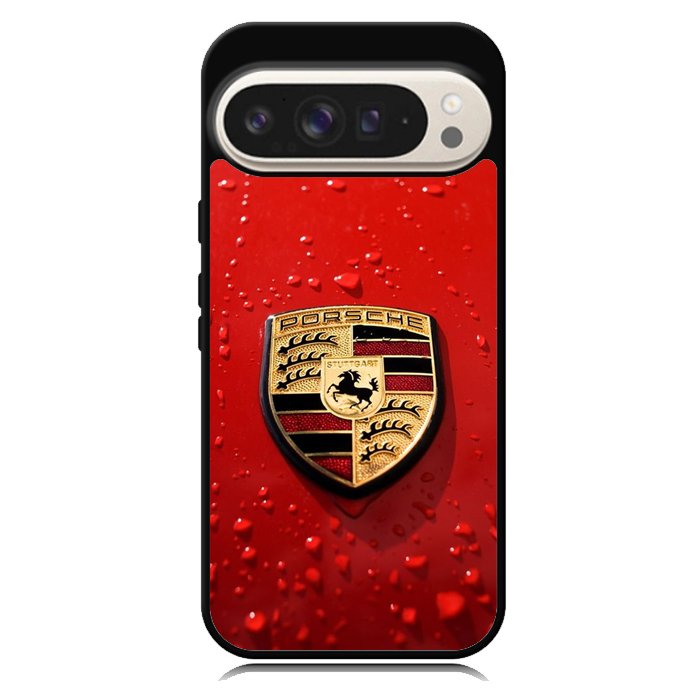 Porsche Logo Red X8906 Google Pixel 9 Pro XL Case
