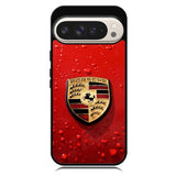 Porsche Logo Red X8906 Google Pixel 9 Pro XL Case