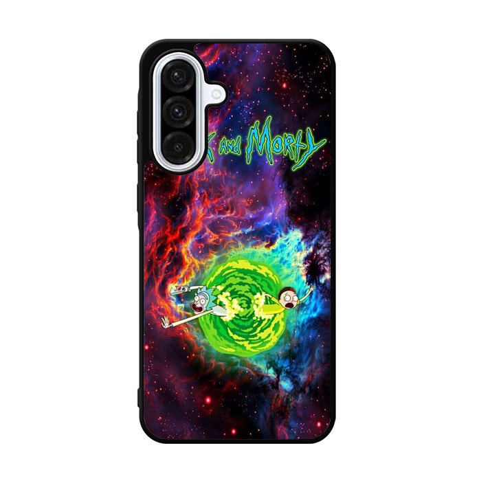 Rick And Morty Wallpaper Samsung Galaxy A36 Case FE6262