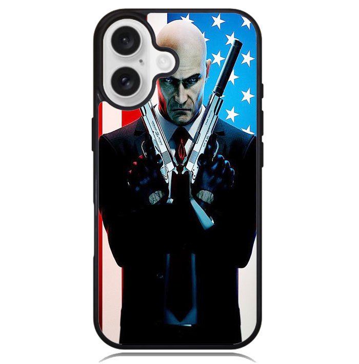 HITMAN thriller action assassin crime X0437 iPhone 16 Case