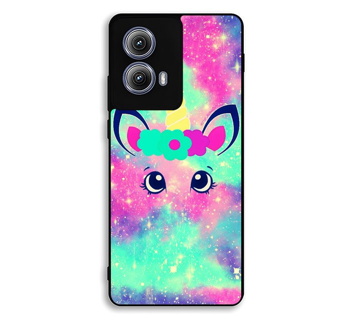 Cute Unicorn Motorola Moto Edge 2024 Case FE7372