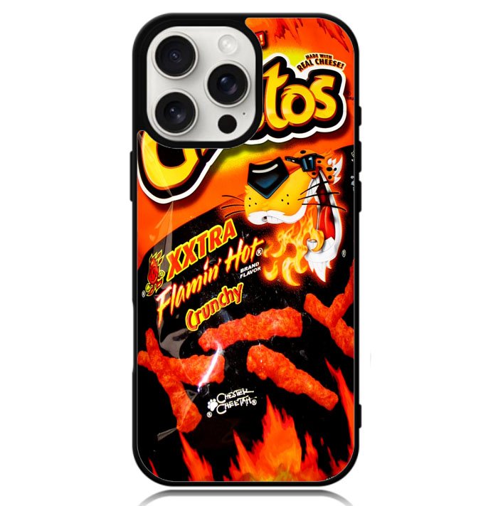 Cheetos Hot Crunchy X8962 iPhone 16 Pro Case