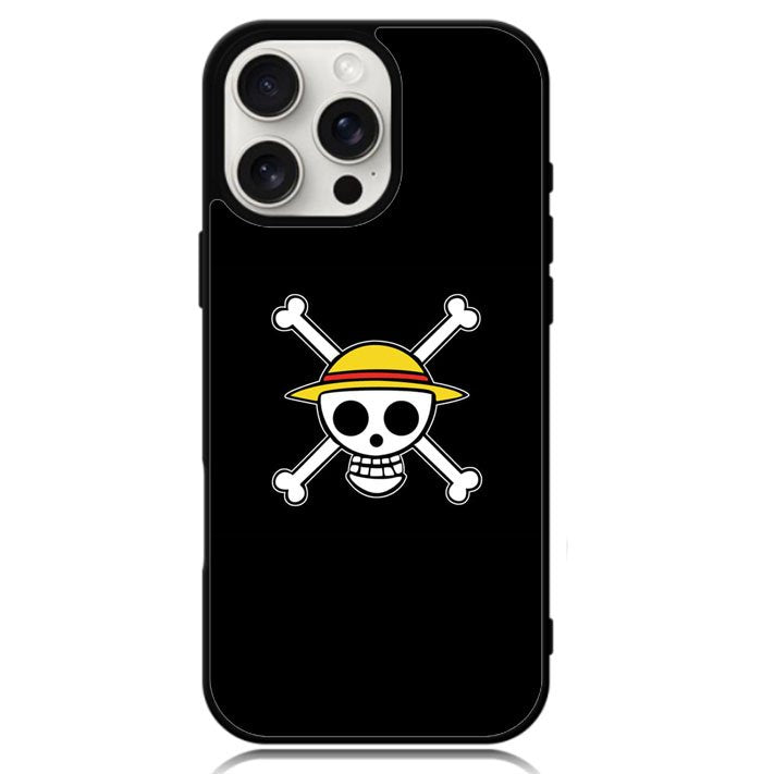 Straw Hat Jolly Roger X8905 iPhone 16 Pro Max Case
