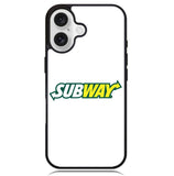 Subway X8914 iPhone 16 Plus Case