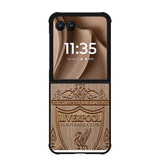 Liverpool Grafir Wooden X9005 Motorola Moto RAZR Plus 2025 Case