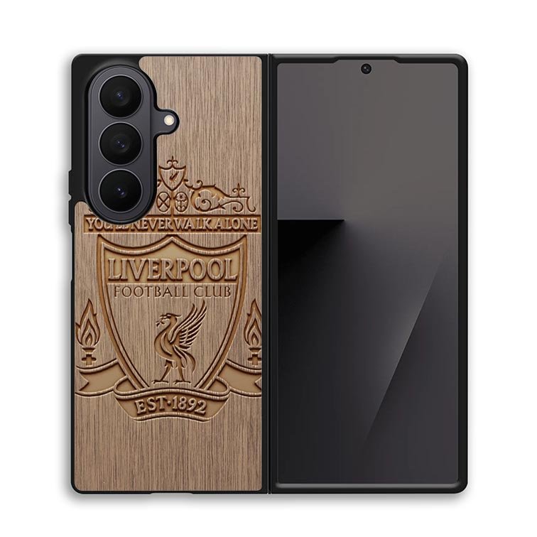 Liverpool Grafir Wooden X9005 Samsung Galaxy Z Fold 7 Case