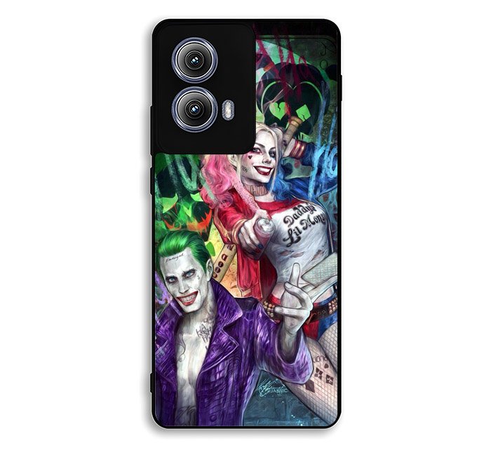 Harley Quinn And The Joker Motorola Moto Edge 2024 Case FE2333