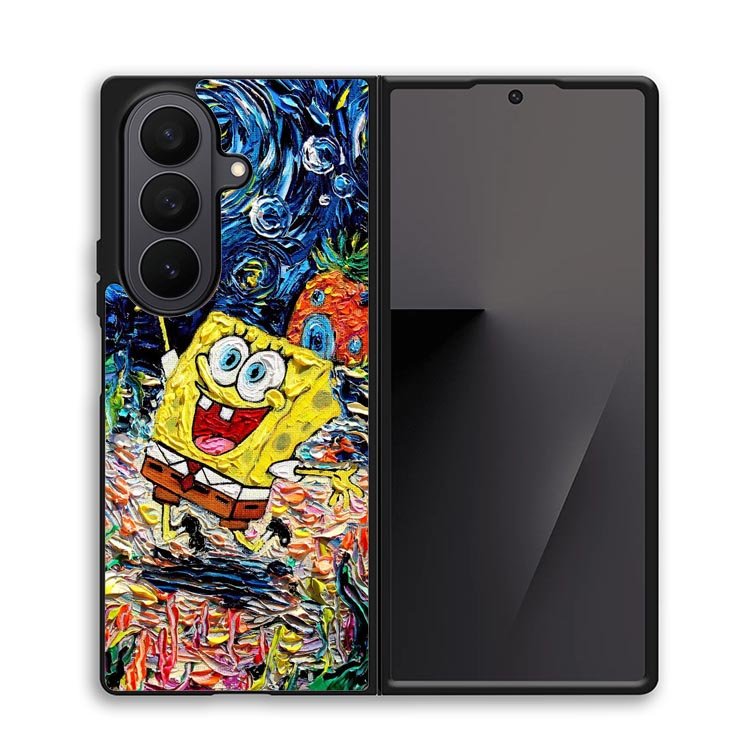 Spongebob Squarepants Art X9011 Samsung Galaxy Z Fold 7 Case