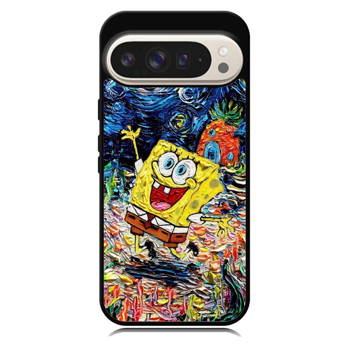 Spongebob Squarepants Art X9011 Google Pixel 9 | Google Pixel 9 Pro Case