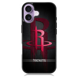 Black Houston Rockets X9065 iPhone 17 Case
