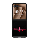 Houston Rockets X9066 Motorola Moto RAZR Plus 2025 Case