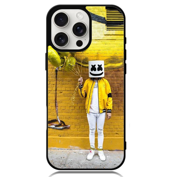 Marshmello Happier X9068 iPhone 16 Pro Case
