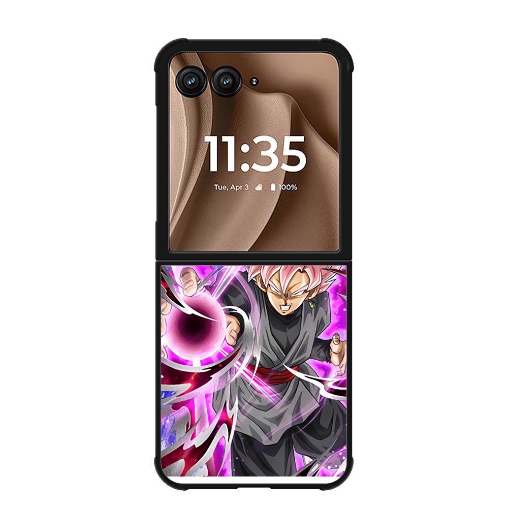 Rose Stained Super Saiyan Goku X9109 Motorola Moto RAZR Plus 2025 Case