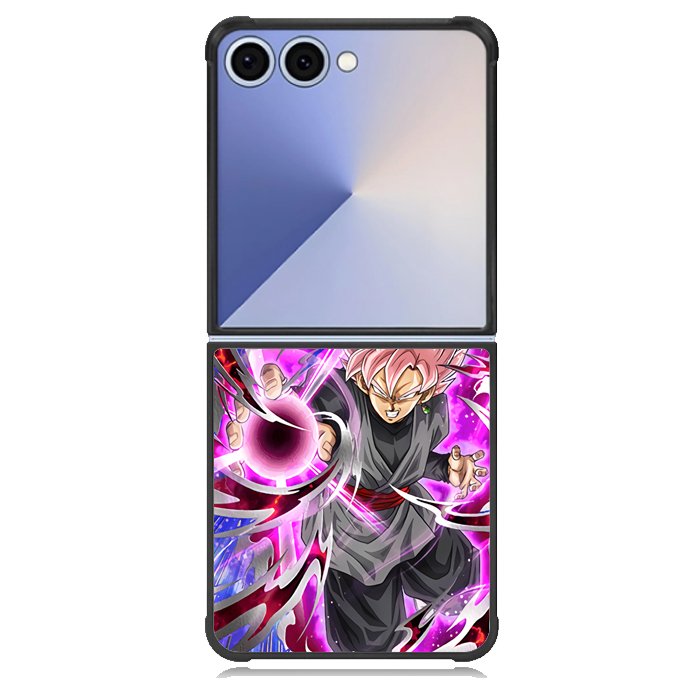 Rose Stained Super Saiyan Goku X9109 Samsung Galaxy Z Flip 7 Case