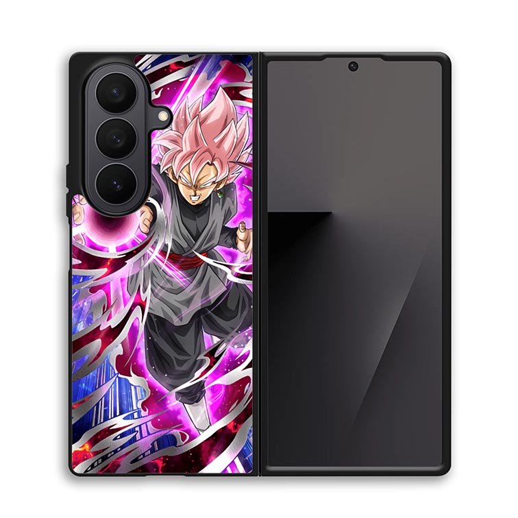 Rose Stained Super Saiyan Goku X9109 Samsung Galaxy Z Fold 7 Case