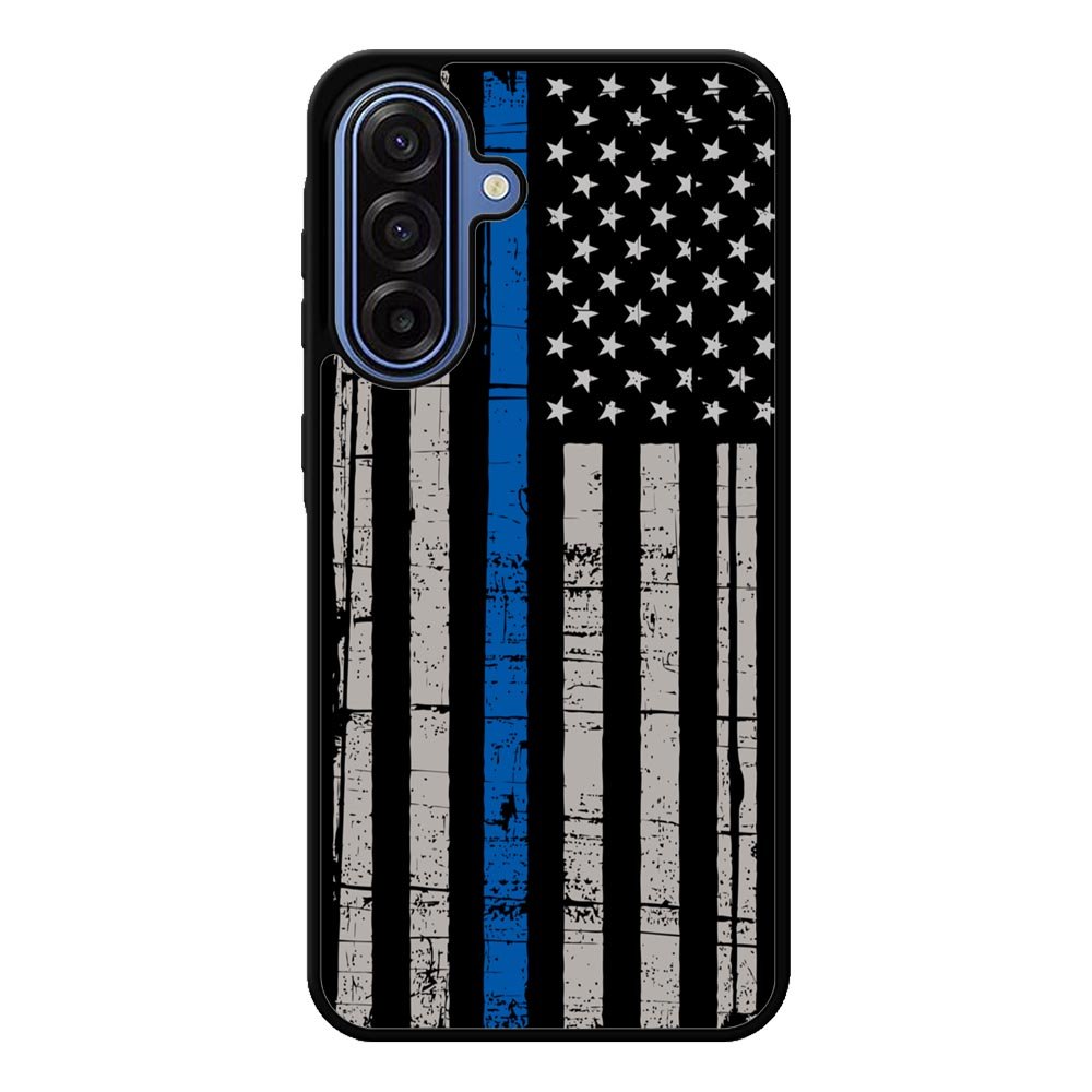thin blue line flag X9119 Samsung Galaxy A17 Case