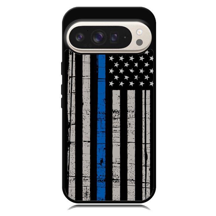 thin blue line flag X9119 Google Pixel 10 Pro XL Case