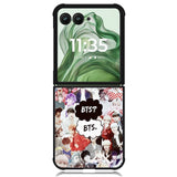 bts collage X9180 Motorola Moto Razr+ Plus 2024/2025 Case, Motorola Razr 50 Ultra/50s Ultra Case