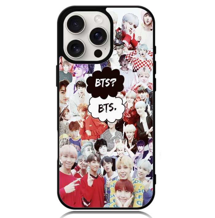 bts collage X9180 iPhone 16 Pro Max Case