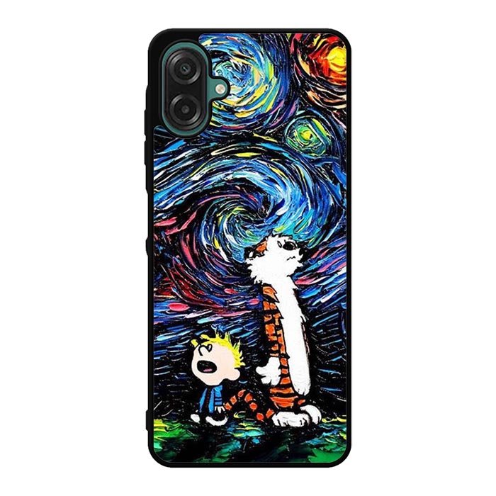 Calvin and Hobbes Art Starry Night X9177 Samsung Galaxy A07 Case