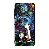 Calvin and Hobbes Art Starry Night X9177 Samsung Galaxy A07 Case