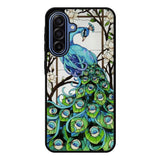 peacock stained glass X9167 Samsung Galaxy A17 Case
