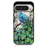 peacock stained glass X9167 Google Pixel 9 | Google Pixel 9 Pro Case