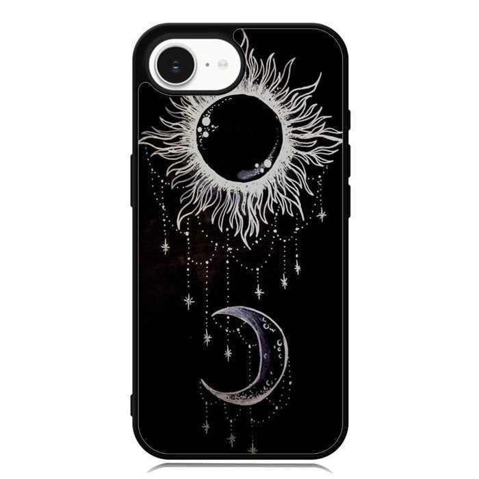 yin yang sun and moon iPhone 16e Case