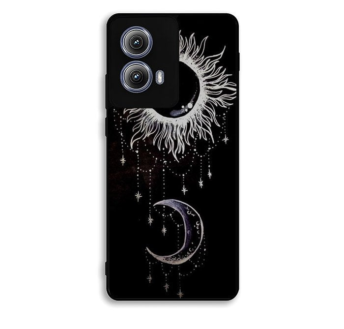 yin yang sun and moon Motorola Moto Edge 2024 Case FE0699