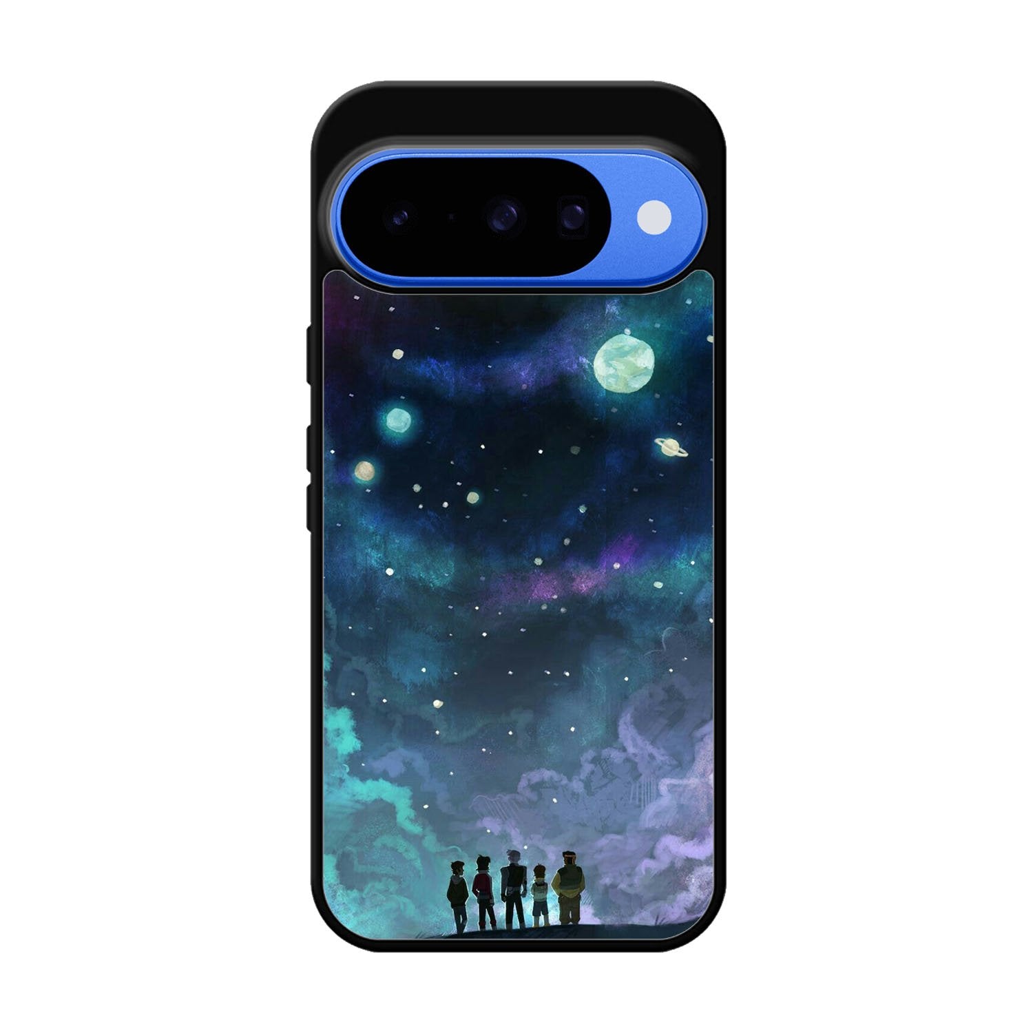 Voltron in Space Nebula X9231 Google Pixel 10 Case