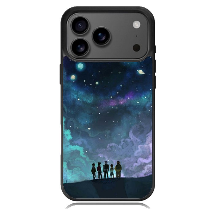 Voltron in Space Nebula X9231 iPhone 17 Pro Max Case