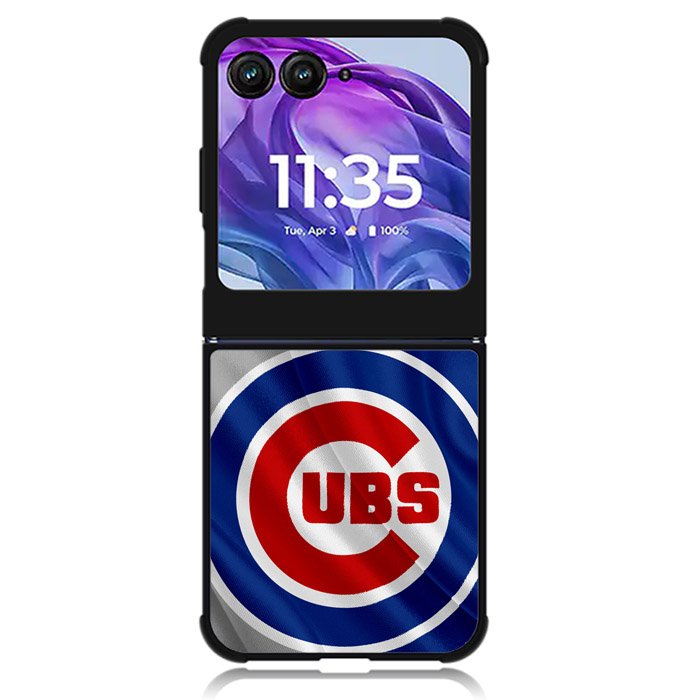 Chicago Cubs Logo 3rd Motorola Moto Razr 2024 , Moto Razr 50 Case