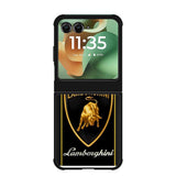 Lamborghini Logo X9270 Motorola Moto RAZR 2025 Case