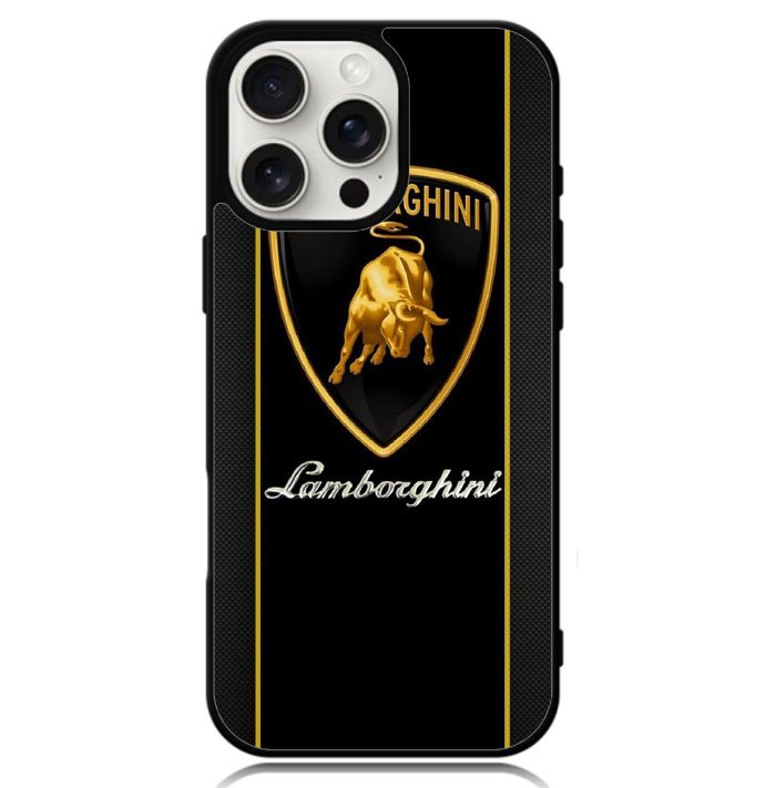 Lamborghini Logo X9270 iPhone 16 Pro Max Case