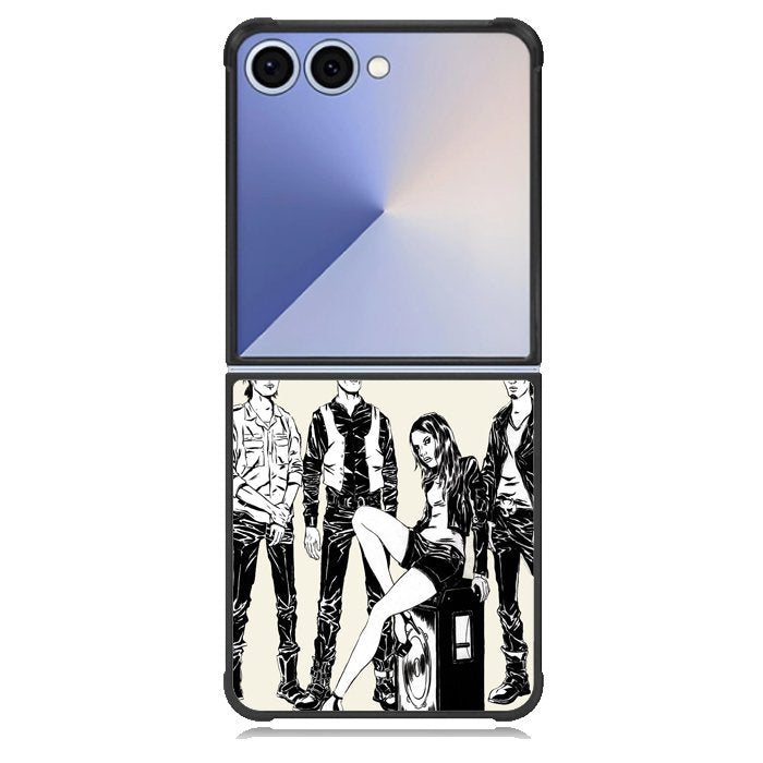 Halestorm Band Cover Album  X0450 Samsung Galaxy Z Flip 7 Case