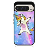 Dabbing Unicorn Rainbow X9358 Google Pixel 9 Pro XL Case