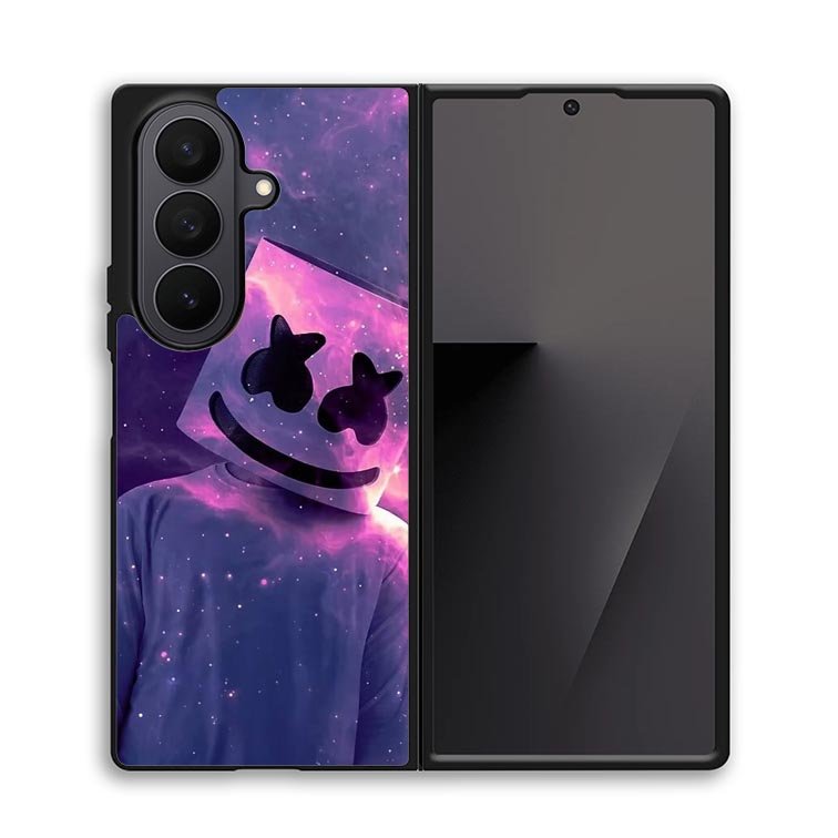 Marshmello Galaxy Purple X9342 Samsung Galaxy Z Fold 7 Case