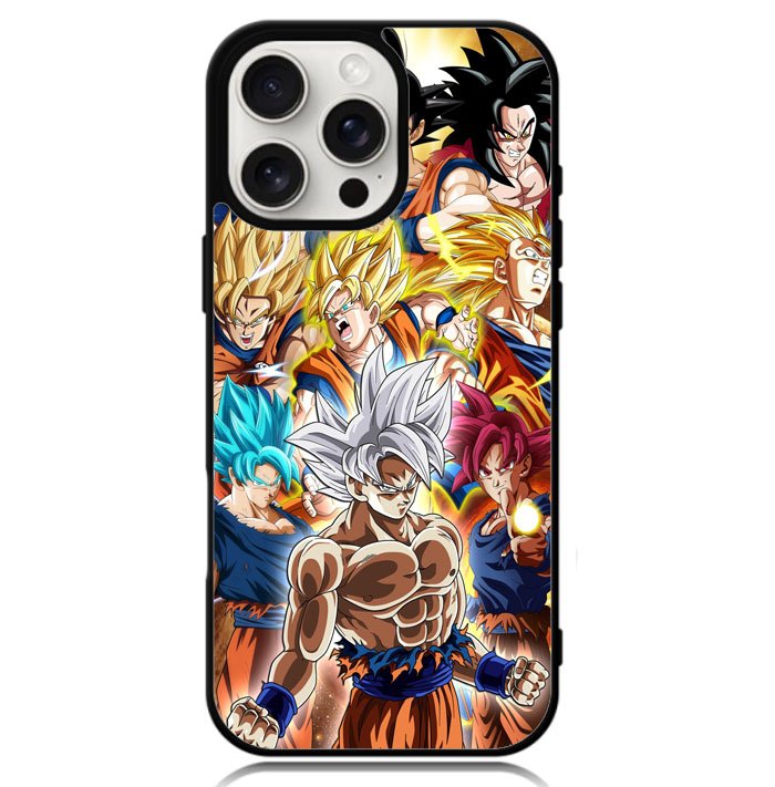 Goku transformations X9330 iPhone 16 Pro Case