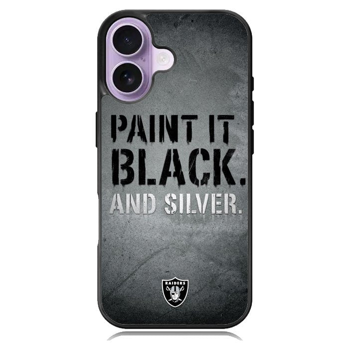 Oakland Raiders Logo X9992 iPhone 17 Case