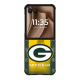 green bay packer wall border X9984 Motorola Moto RAZR Plus 2025 Case