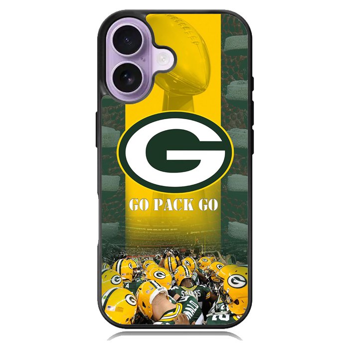 green bay packer wall border X9984 iPhone 17 Case